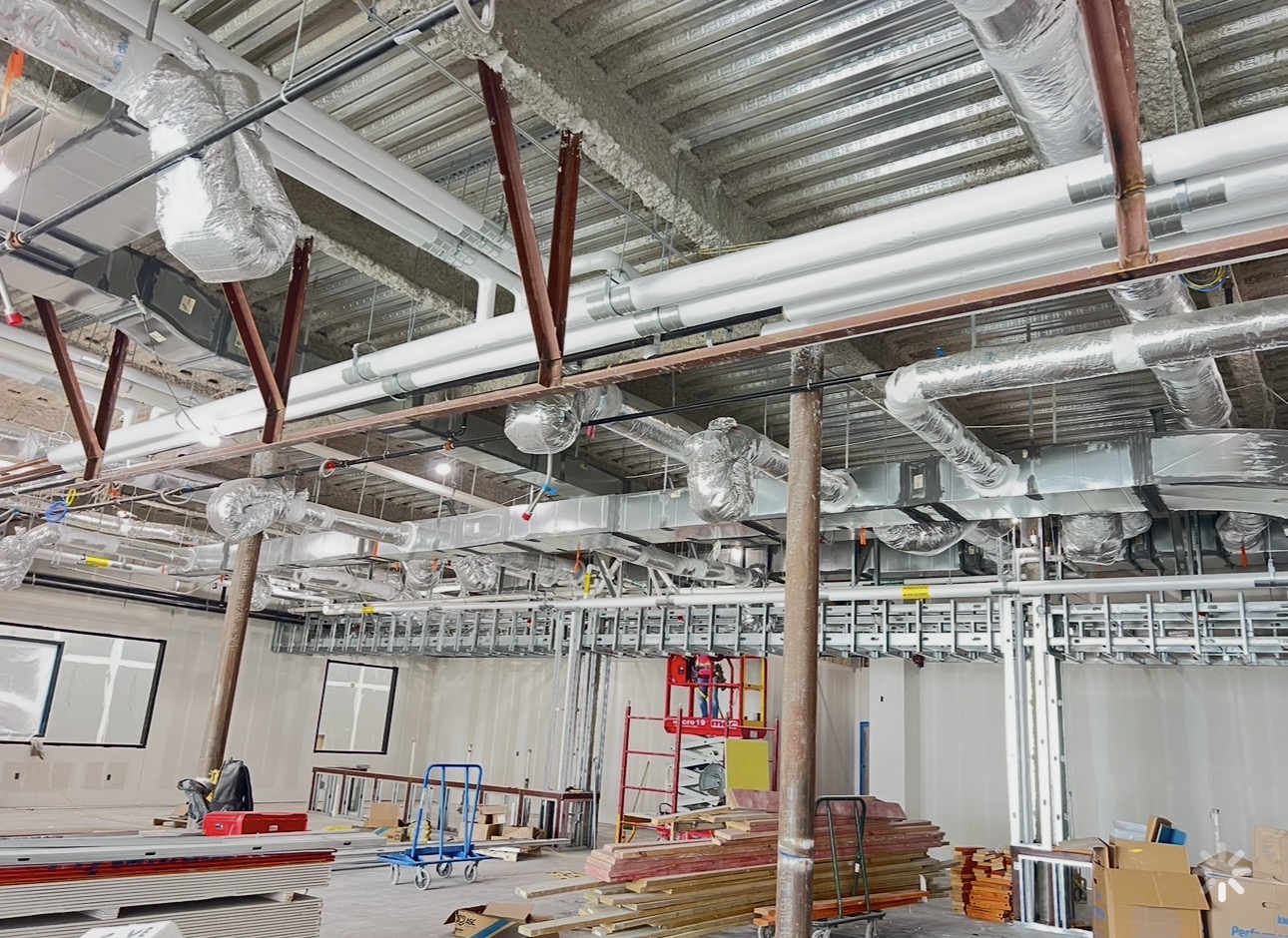 Commercial HVAC project